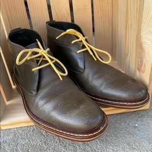 Cole Haan men high top dress shoes 8.5 M
